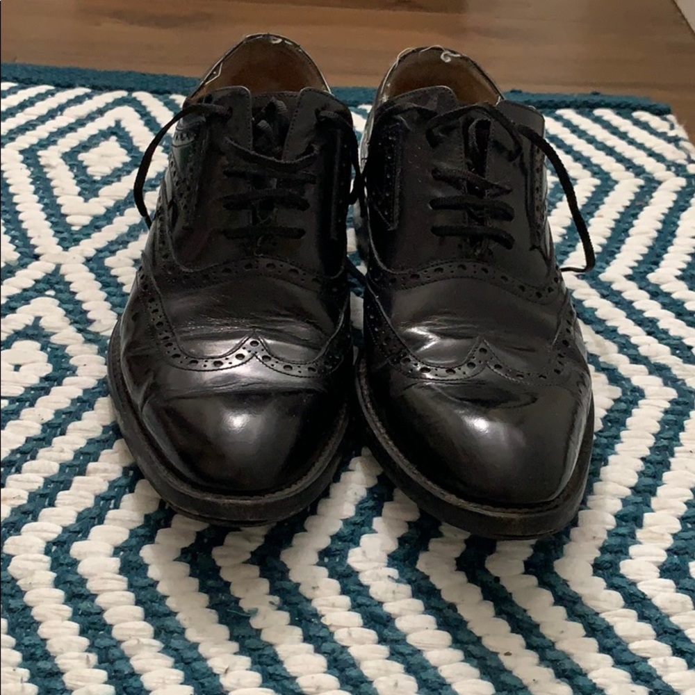 Gucci Oxford black dressing shoes size 6